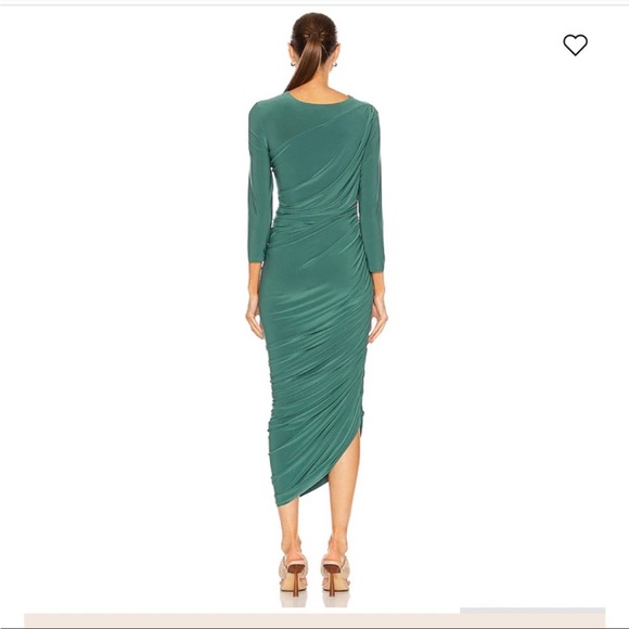 Norma kamali Diana Green Dress - Picture 4 of 6